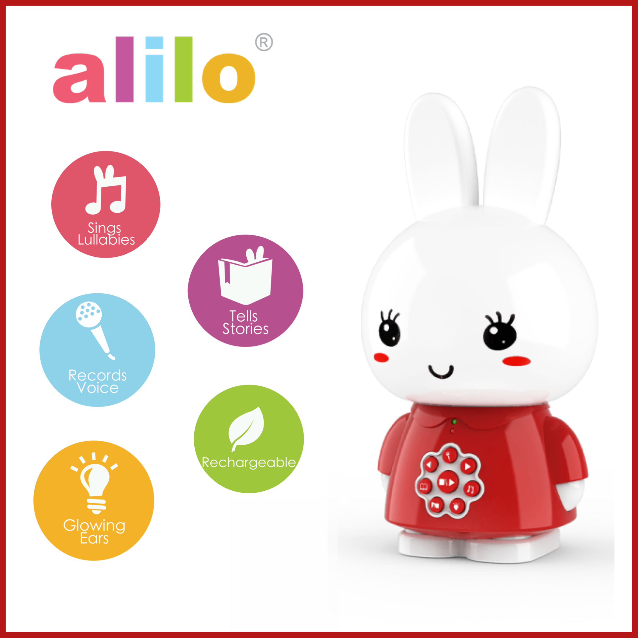 HONEY BUNNY PLAYER RED – Kidding Around NYC