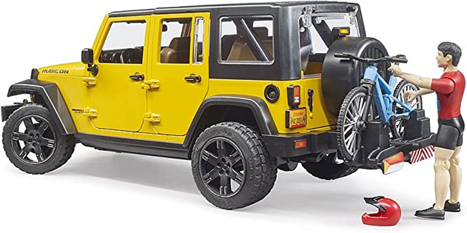 JEEP WRANGLER RUBICON W/ MOUNTAIN BIKE FIGURE – Kidding Around NYC
