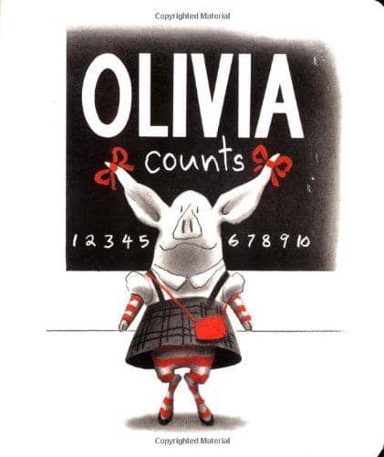 Olivia Counts (Board Book)-Kidding Around NYC