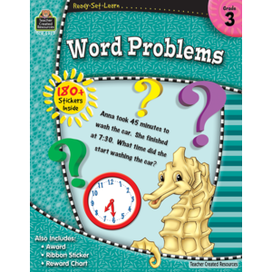 Ready-Set-Learn: Word Problems Grade 3-Kidding Around NYC