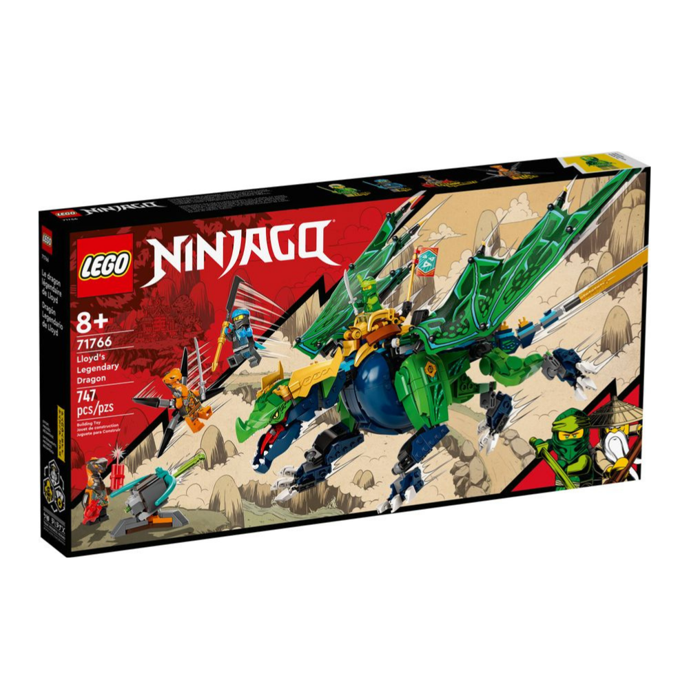 NINJAGO 71766: LLOYDS LEGENDARY DRAGON (747 PIECES) – Kidding