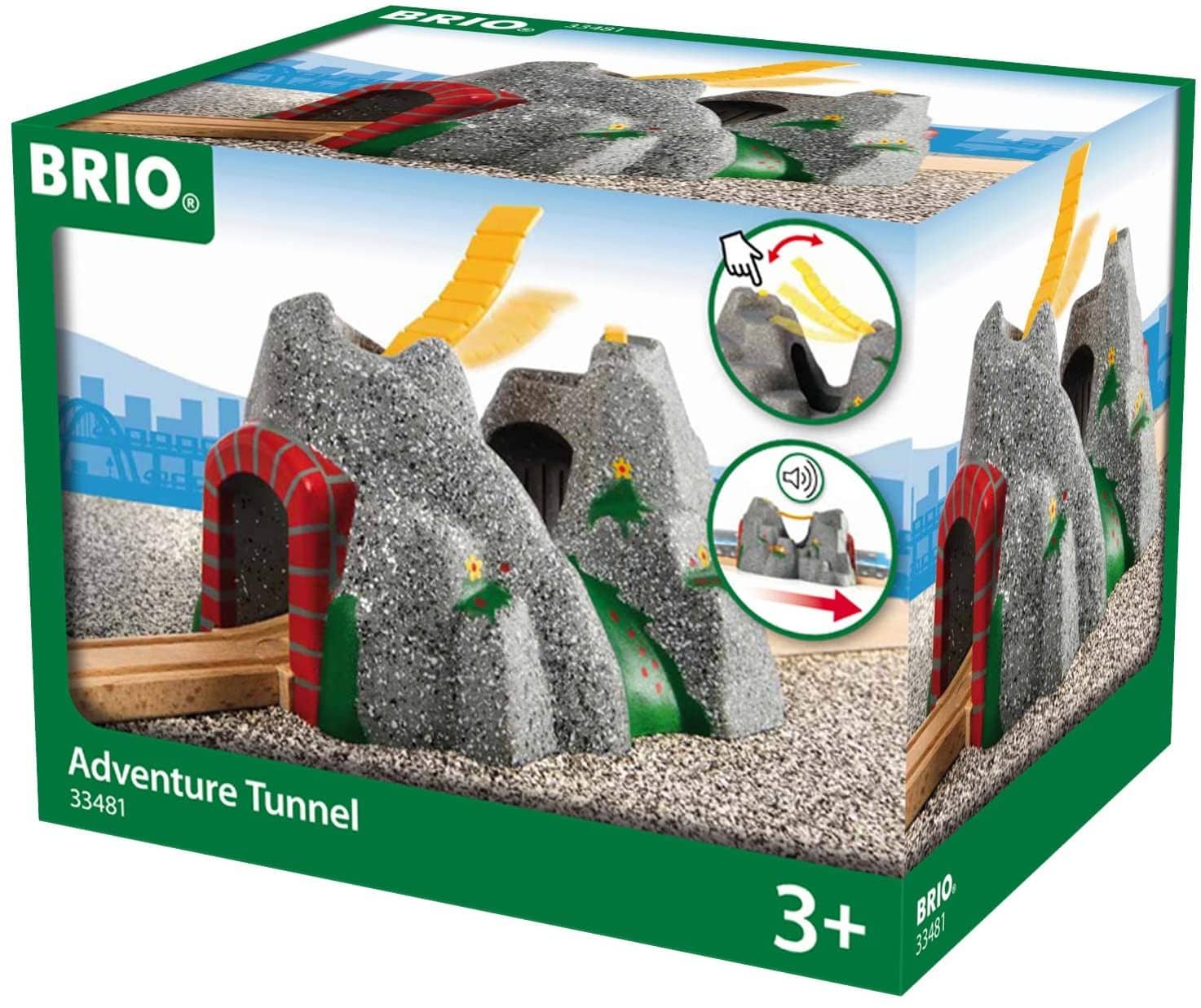 Brio World 33481 Adventure Tunnel Toy Train Accessory For Kids