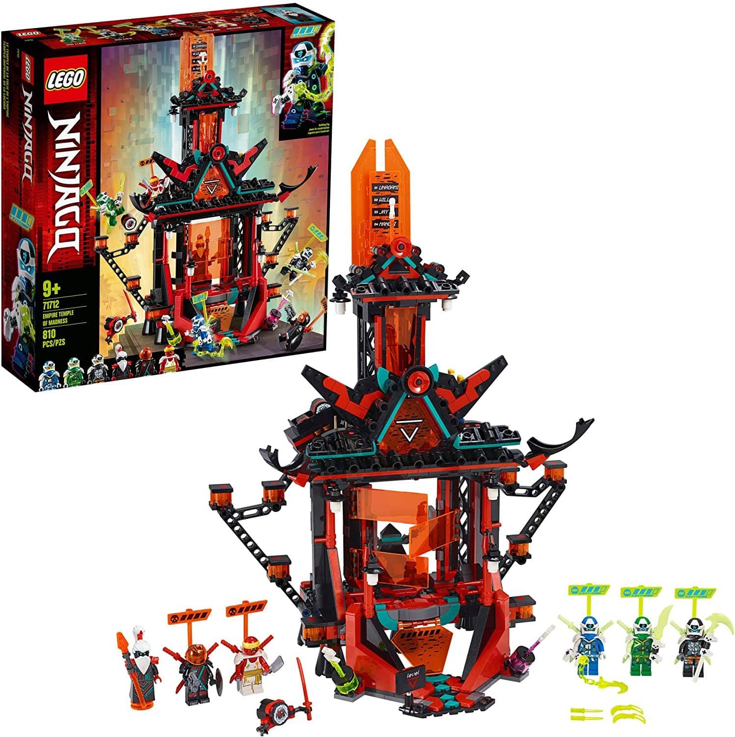 LEGO 71712: NINJAGO: Empire Temple Of Madness (810 Pieces