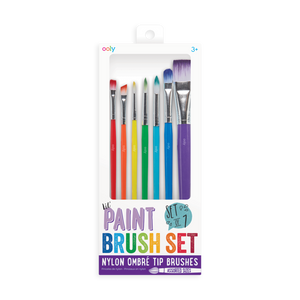 Lil Paint Brushes - Set Of 7 Arts & Crafts