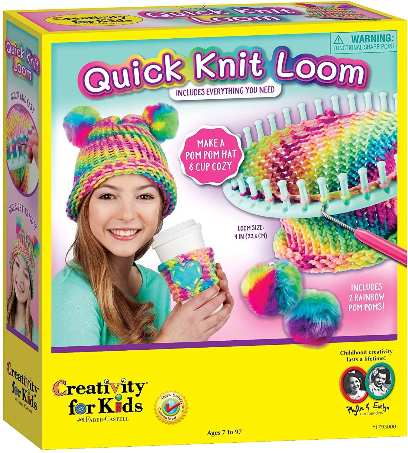 How to Loom Knit a Hat with the Quick Knit Loom for Hat Not Hate 