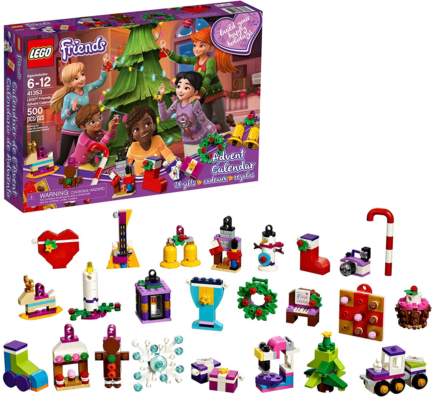 LEGO 41353: Friends: Advent Calendar (500 Pieces) – Kidding Around NYC