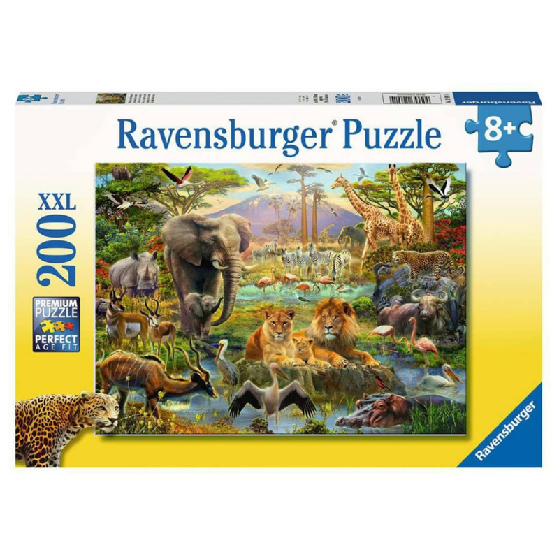 200 Piece African Savannah Puzzle by Ravensburger
