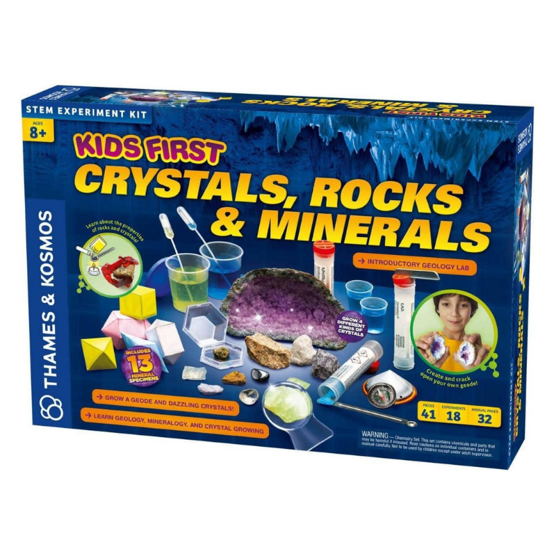 Thames & Kosmos Science Kit Crystals, Rocks & Minerals