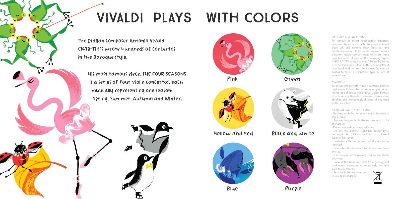 Baby Vivaldi: A Classical Music Sound Book (With 6 Magical Melodies) by Little Genius Books