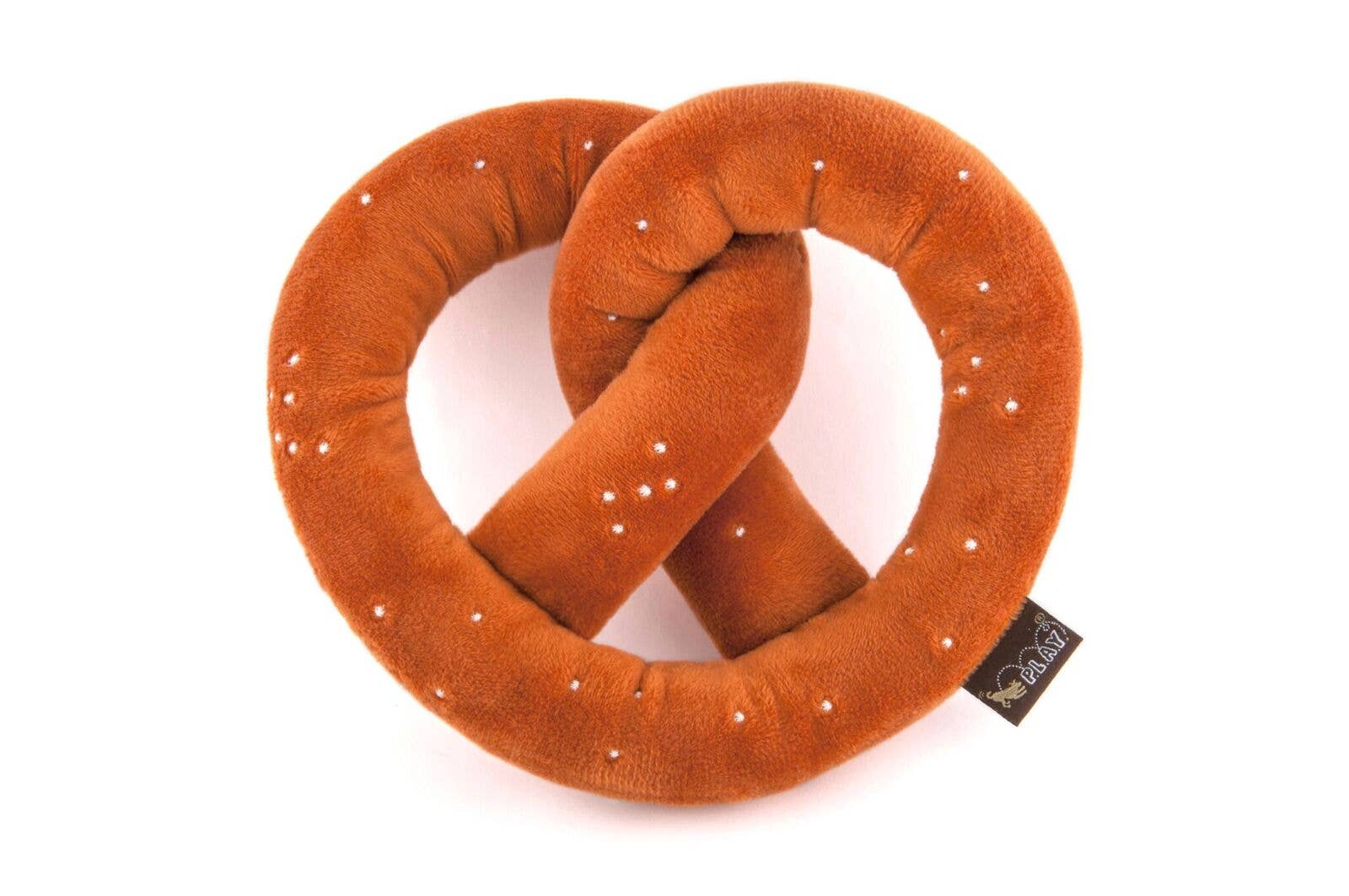 NYC DOG TOY PRETZEL