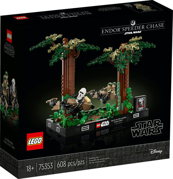 LEGO SW  75353 Endor™ Speeder Chase Diorama