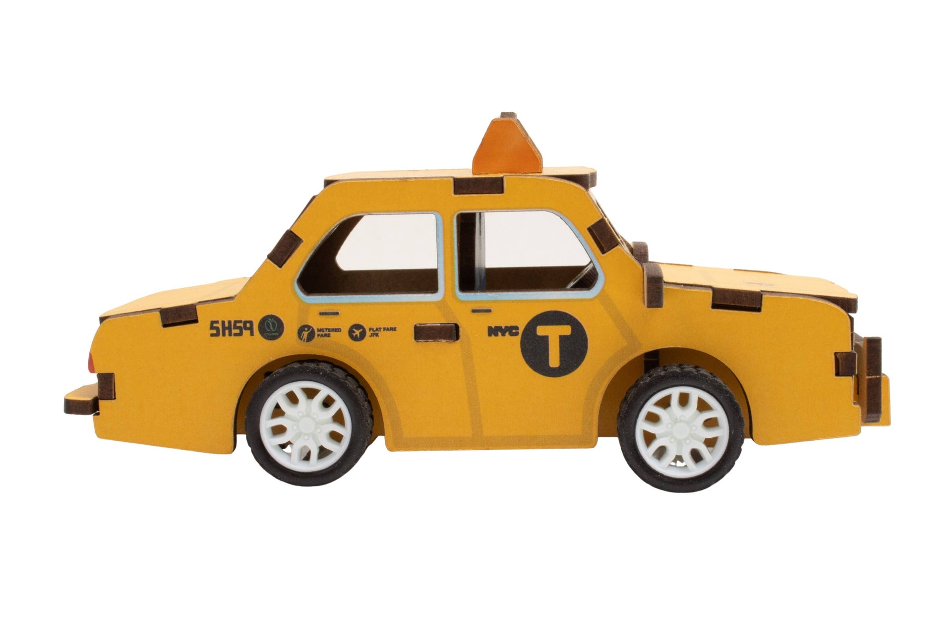 NYC TAXI 3D WOOD PUZZLE