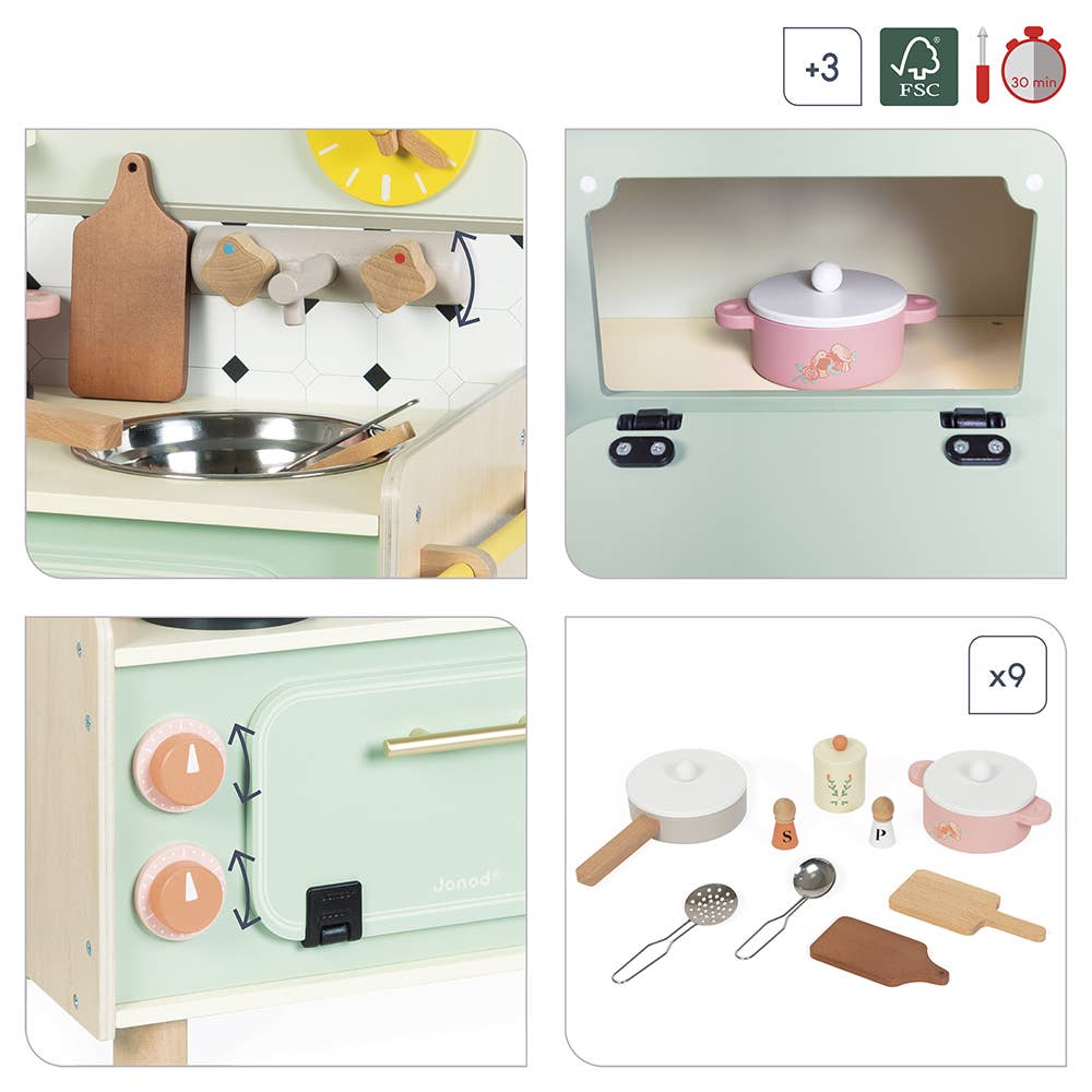 Cottage Chic Mini Kitchenette