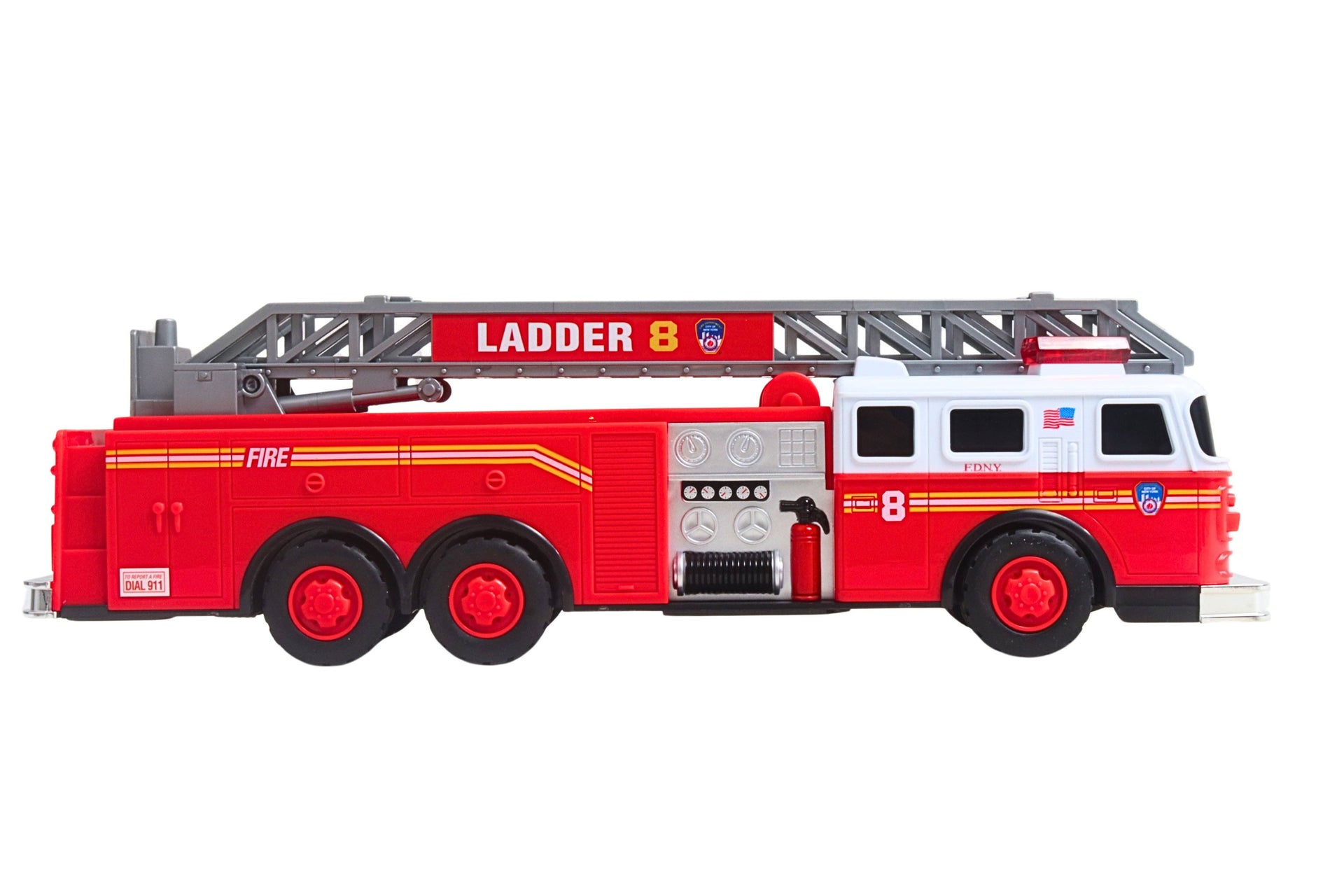 FDNY LADDER TRUCK W/LIGHTS & SOUND