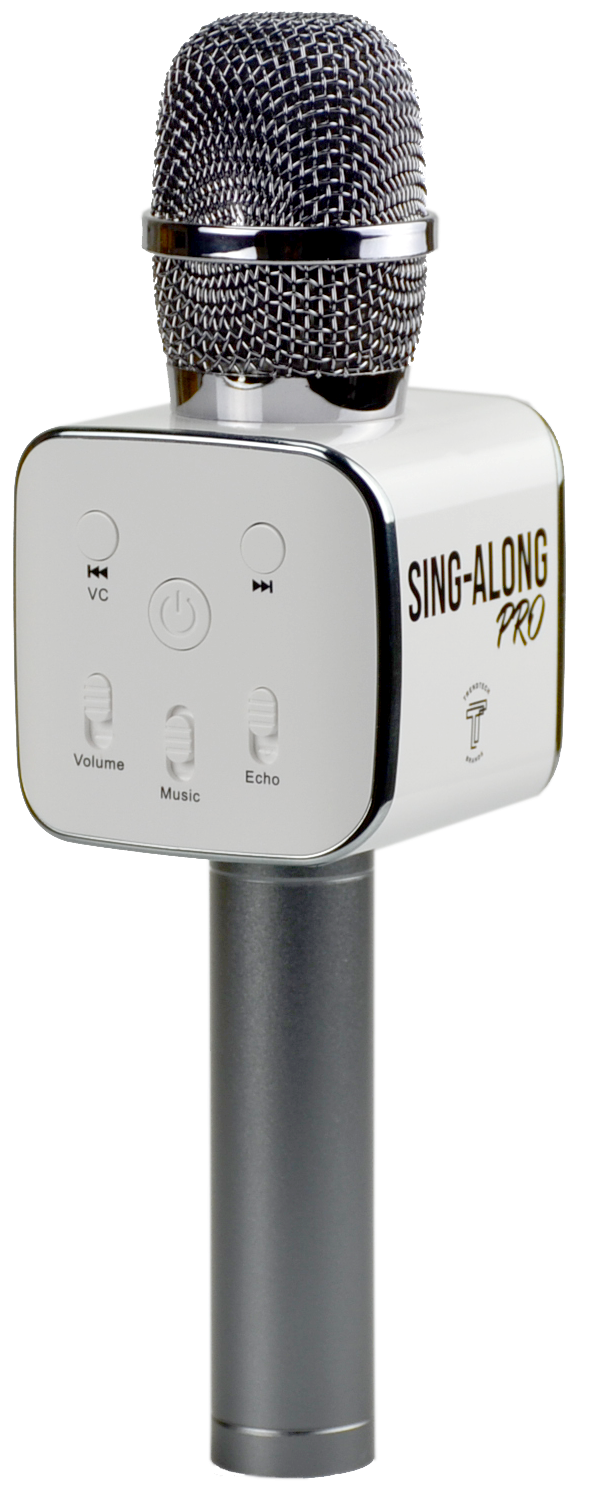 Sing A Long Pro 3 Karaoke Bluetooth Microphone-Black