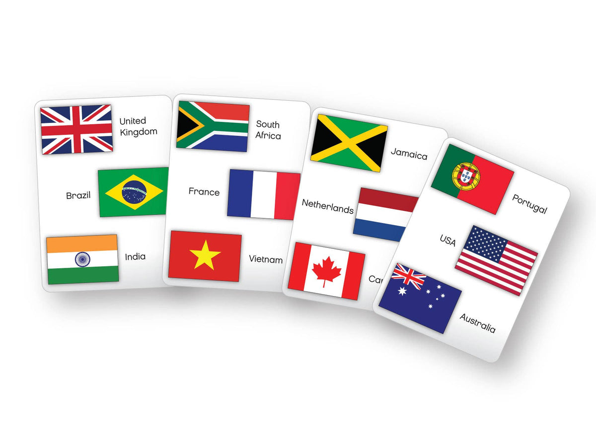 Flipping Flags Card Game