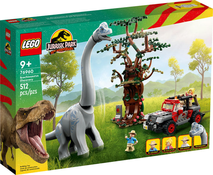 LEGO 76960 JURASSIC BRACHIOSAURUS DISCOVERY