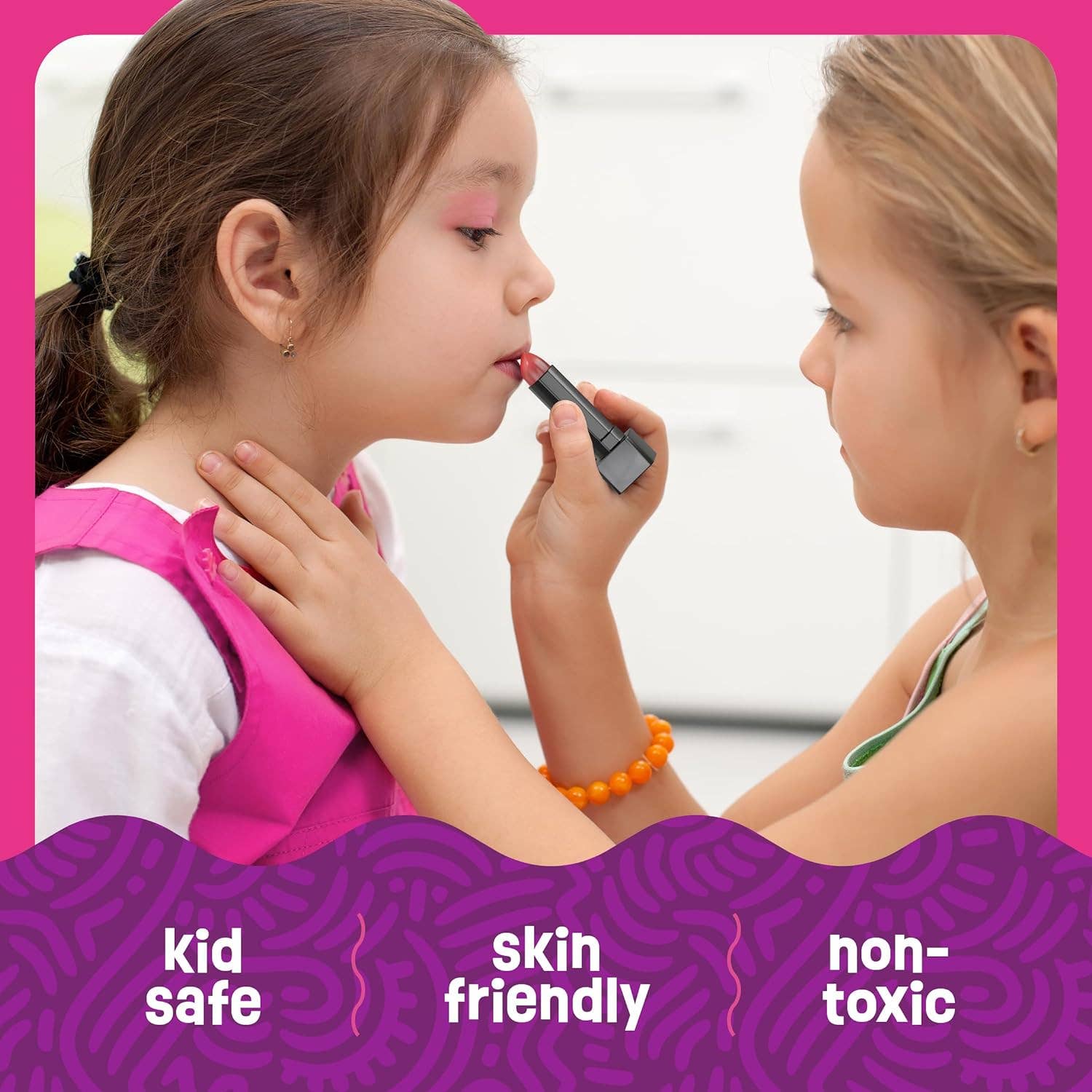 Makeup Set for Kids - Real Make Up Kit Safe for Little Girls