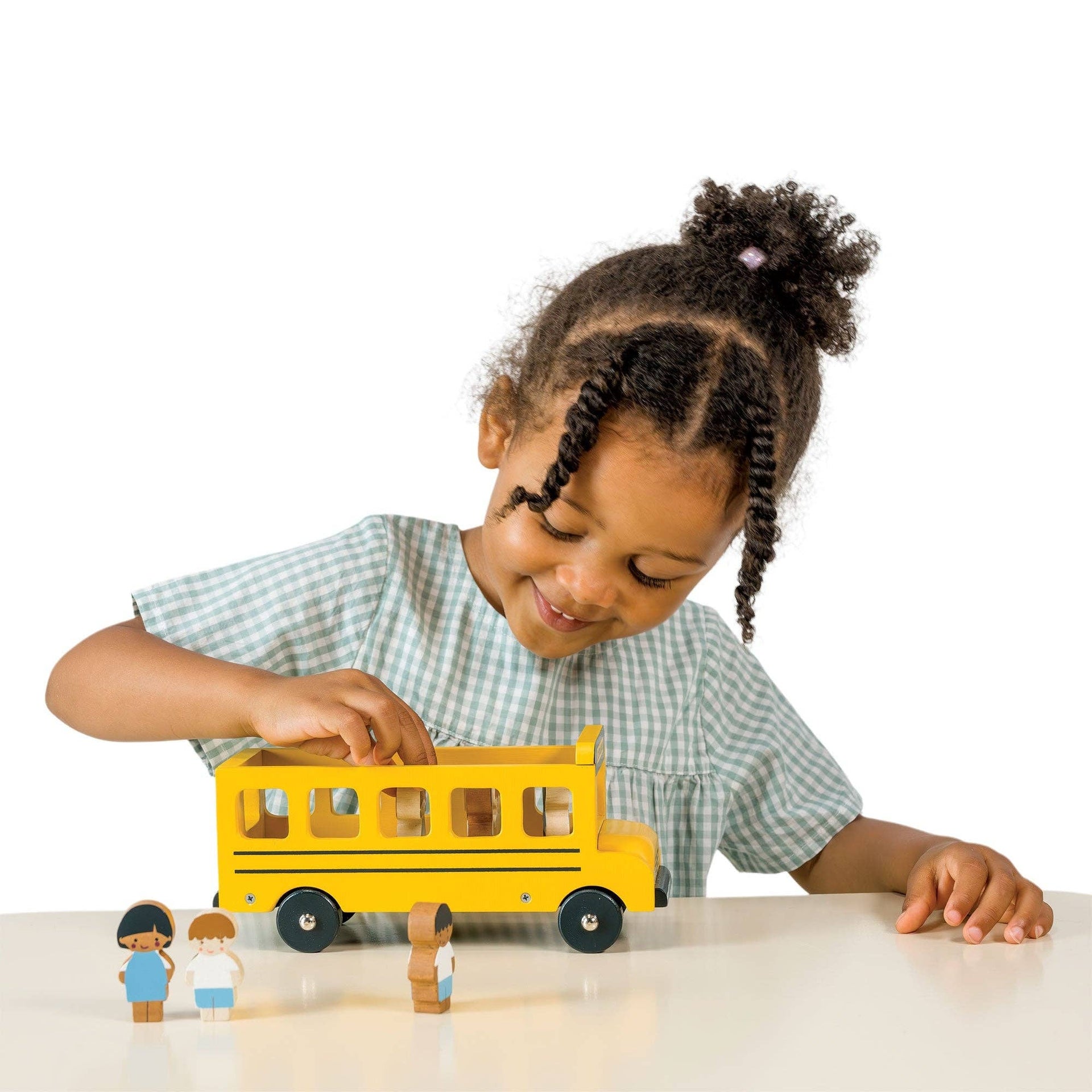Wooden Little Friends School Bus
