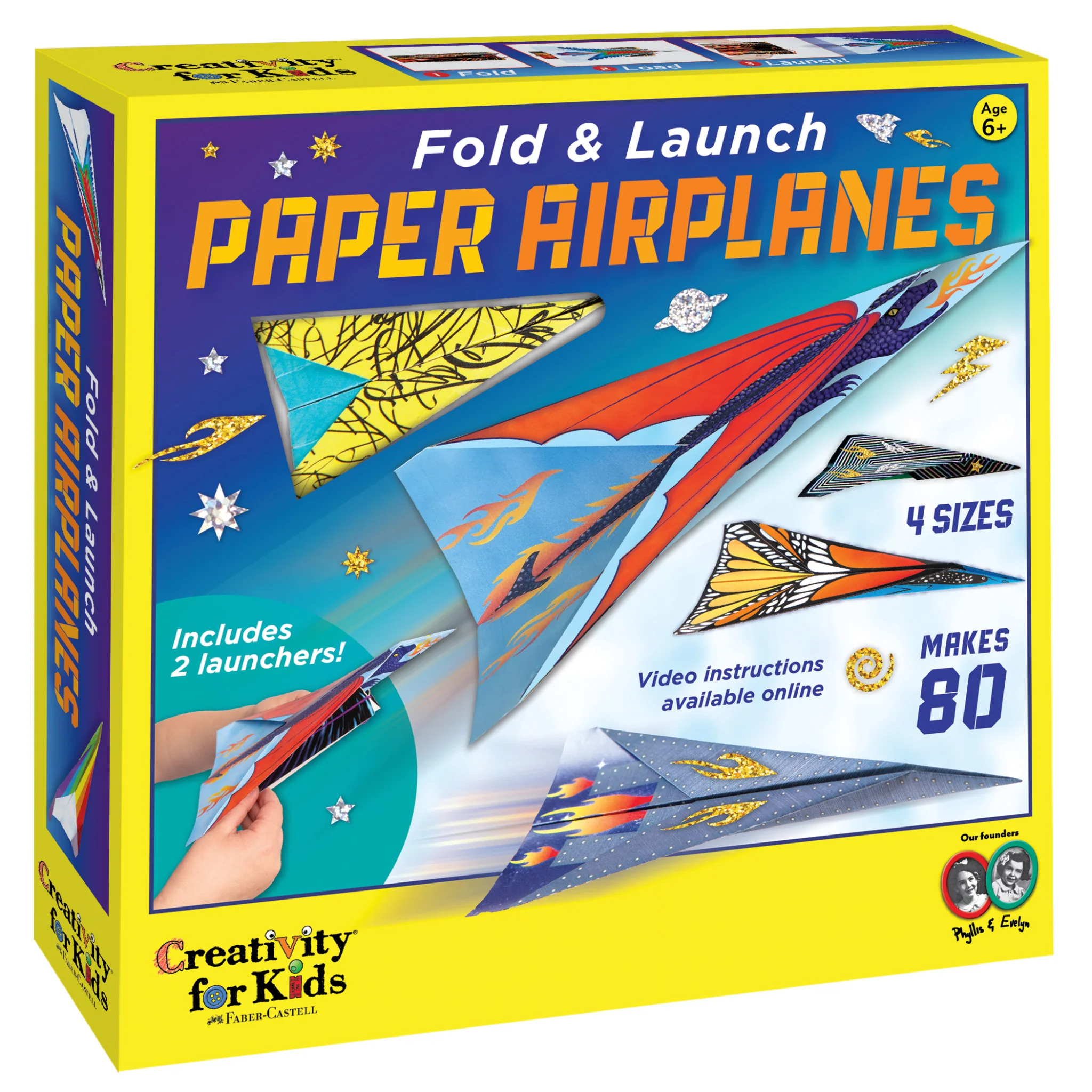 FOLD AND LAUNCH PAPER AIRPLANES