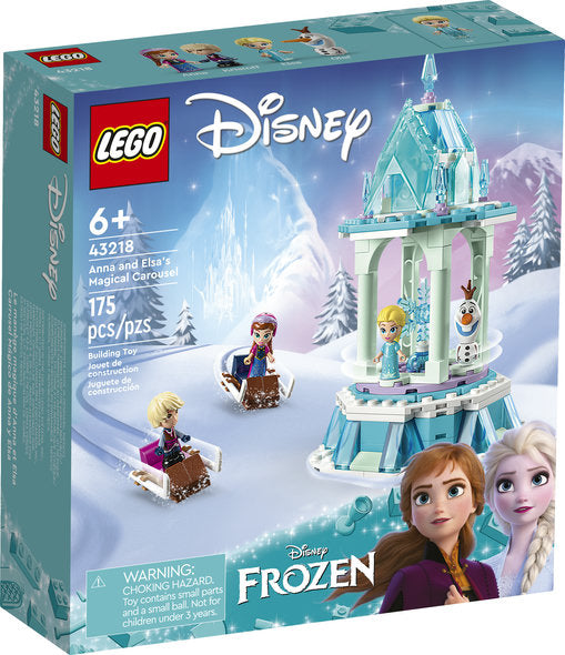 LEGO 43218 PRINCESS ANNA AND ELSA'S MAGICAL CAROUSEL
