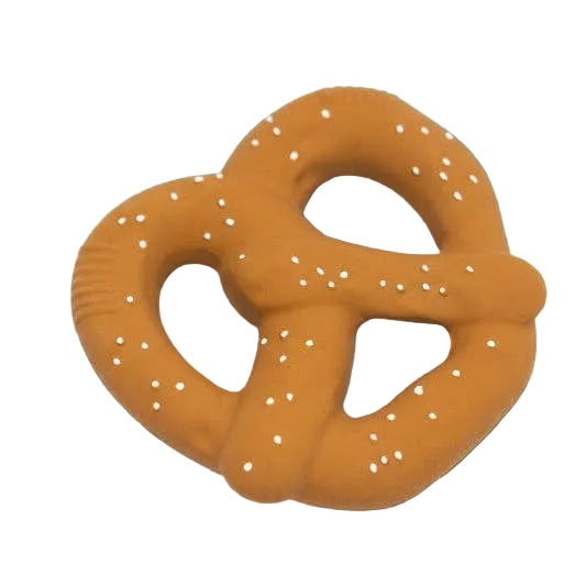 Sourdough Sonny Natural Rubber Pretzel Baby Teether