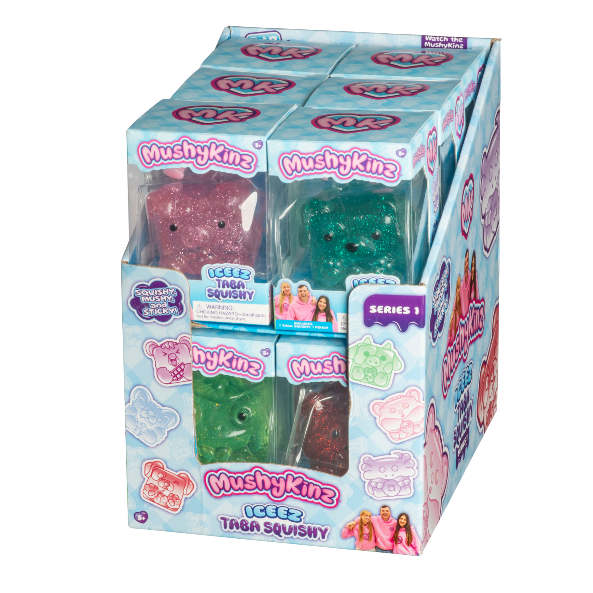MushyKinz ICEEZ Squishy Assortment in Display