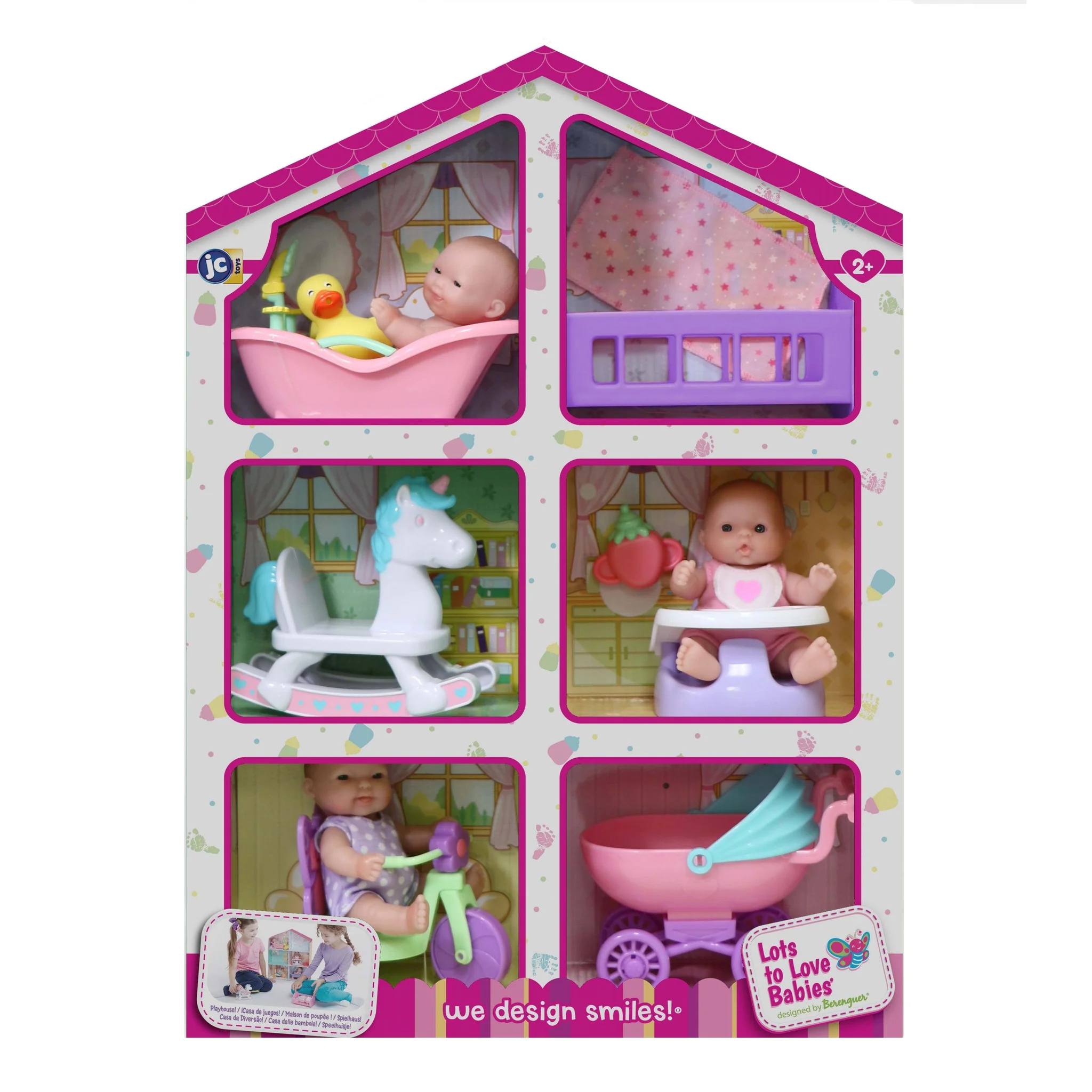 LOTS TO LOVE BABIES 5" MINI DOLL HOUSE