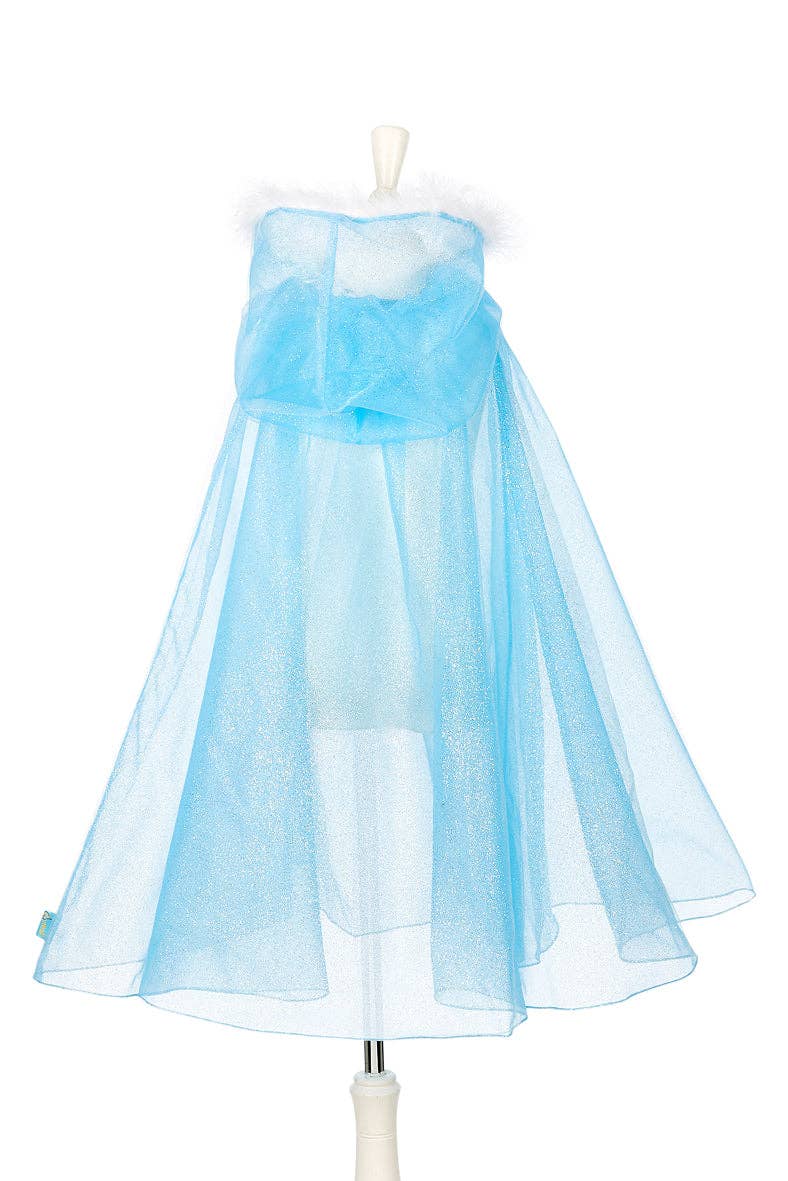 Ice Queen Costume Cape for Kids 5-7