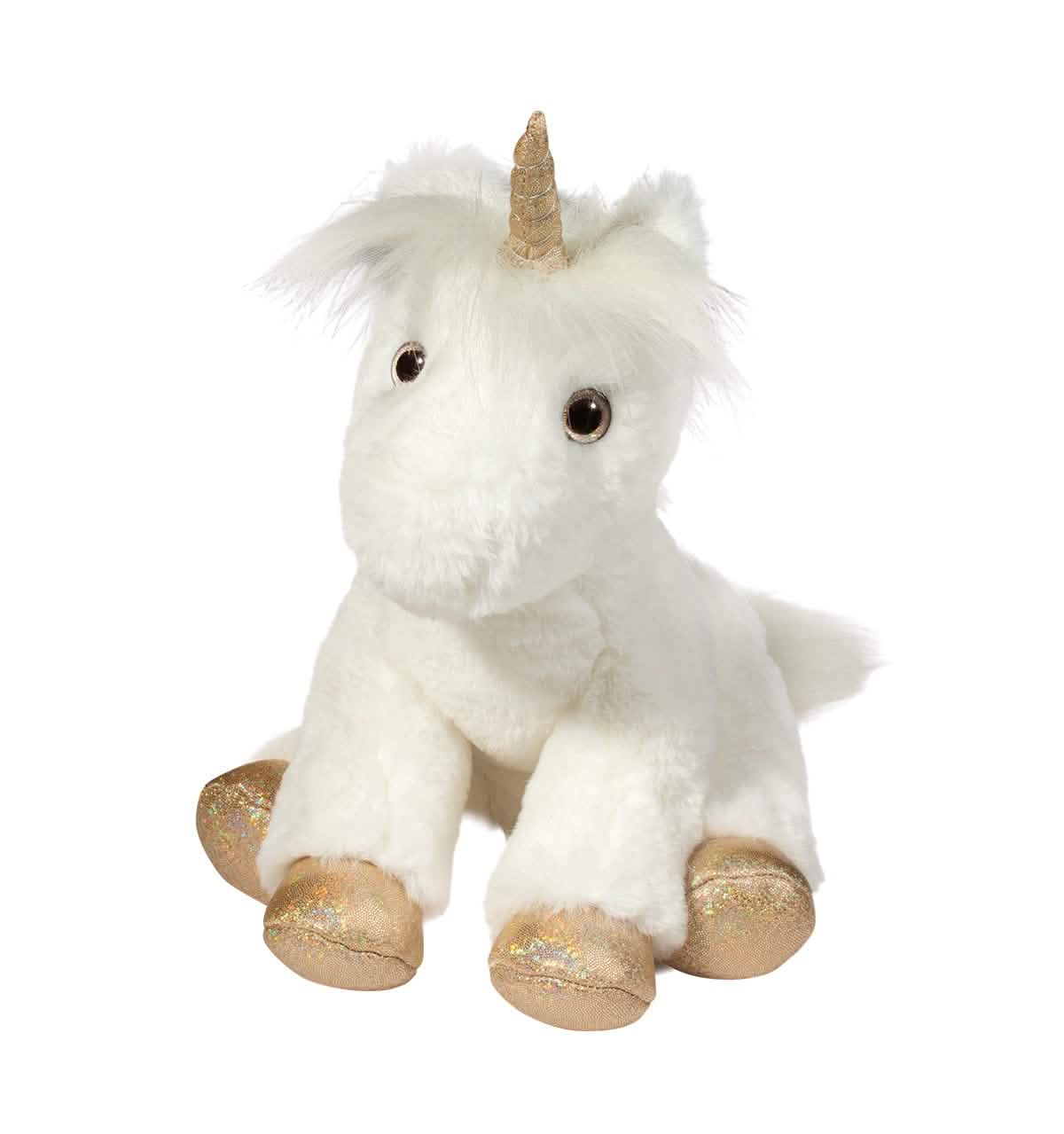 Elodie White Unicorn Soft 9"