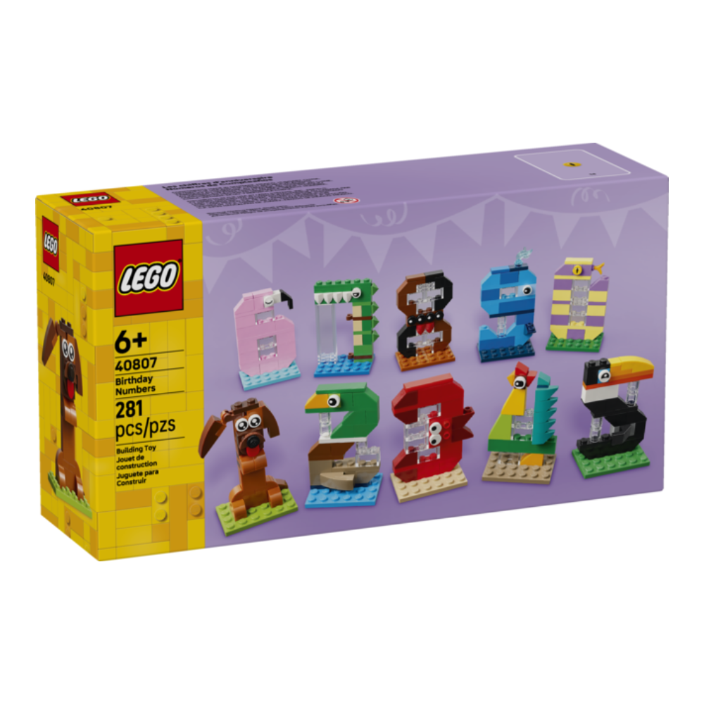 LEGO 40807 BIRTHDAY NUMBERS