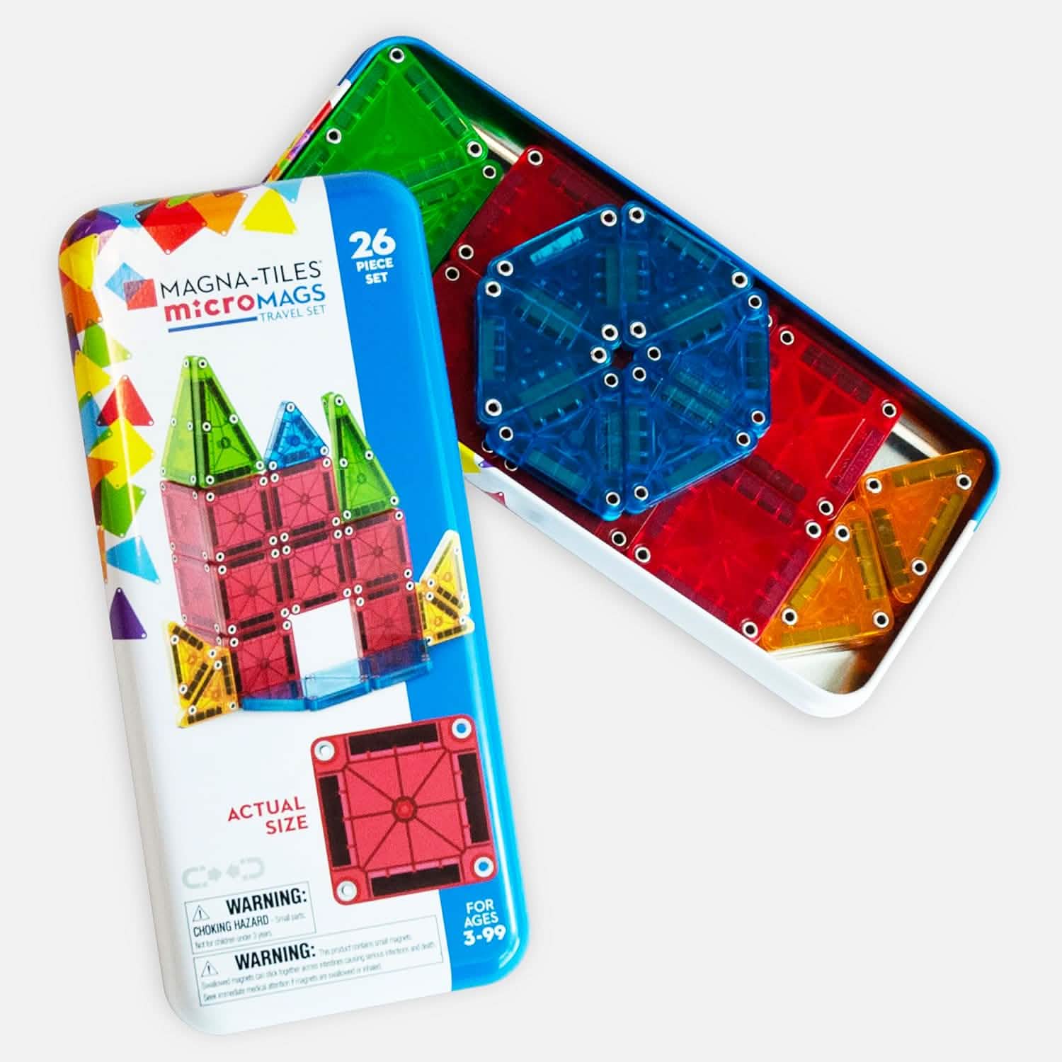MAGNA-TILES microMAGS Travel Set 26 pcs