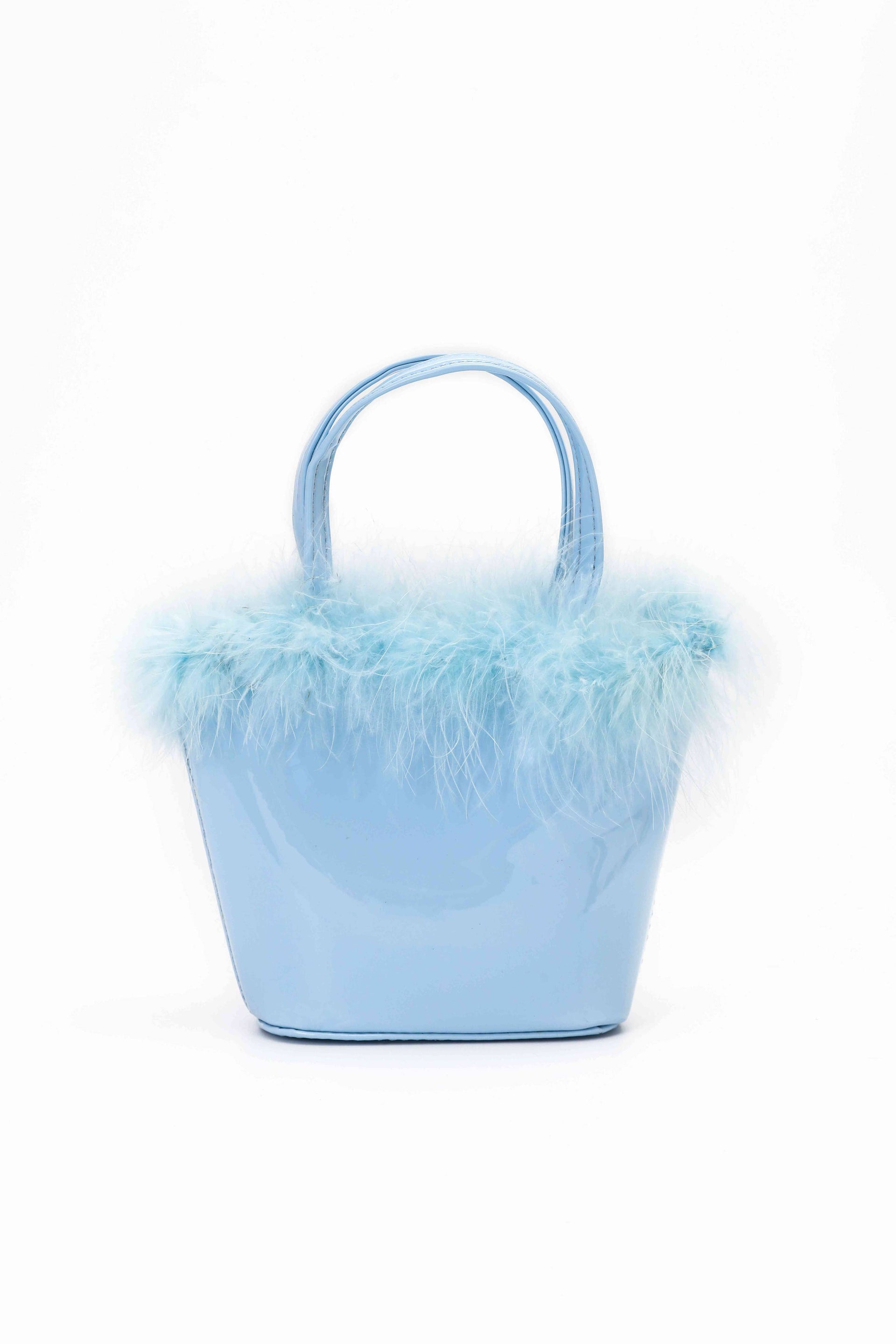 3 Colors Fur Cute Kids Girls Purse