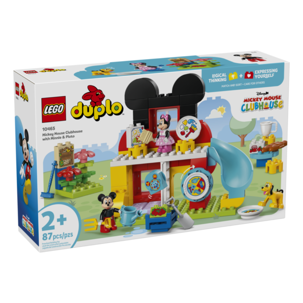 LEGO DUPLO 10465 MICKEY MOUSE CLUBHOUSE WITH MINNIE AND PLUTO