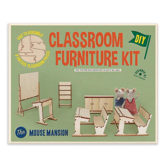 MOUSE HOUSE FURNITURE KIT CLASSROOM