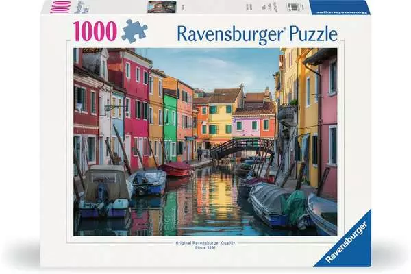 Burano, Italy 1000 Pc Puzzle