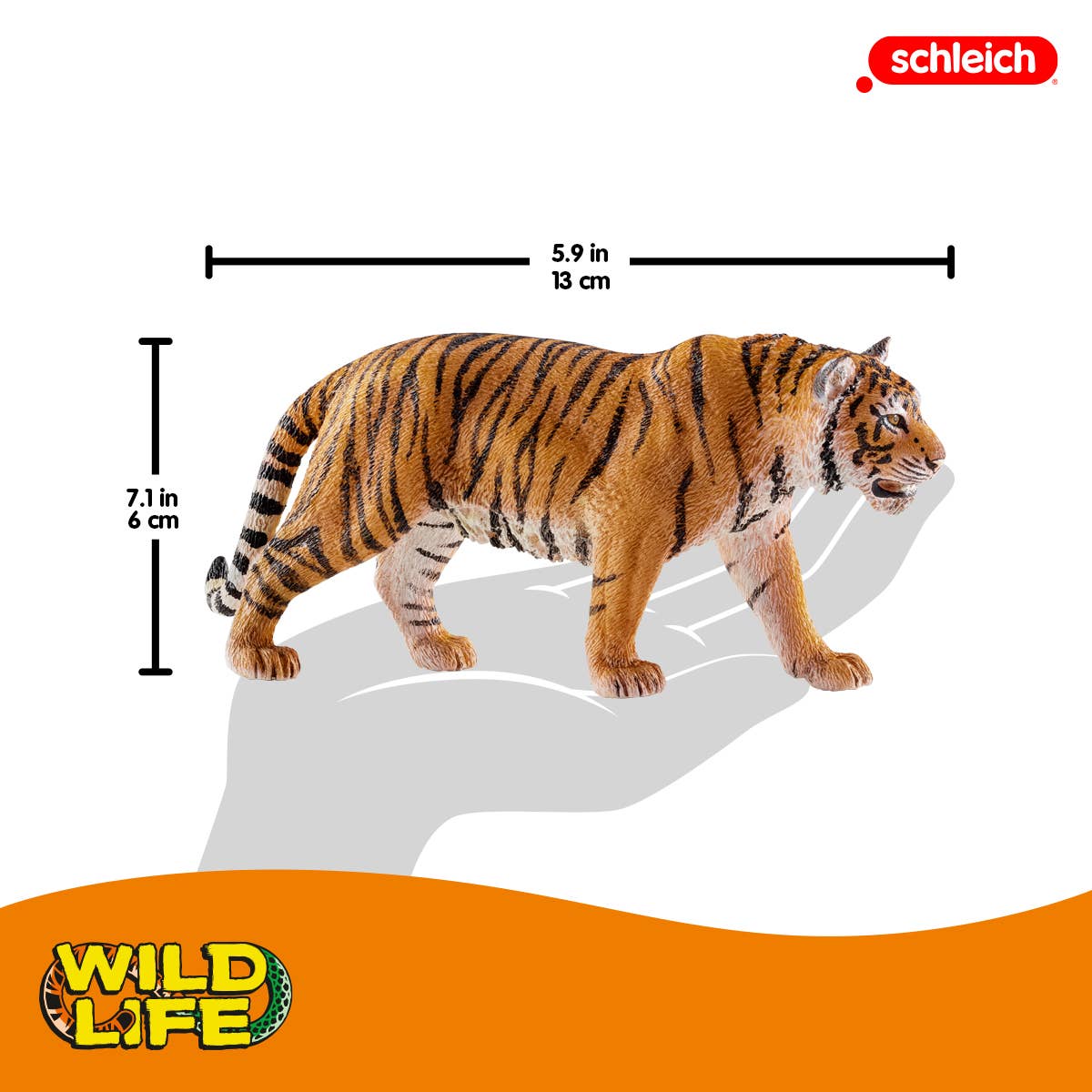 Tiger Male Safari Animal Toy