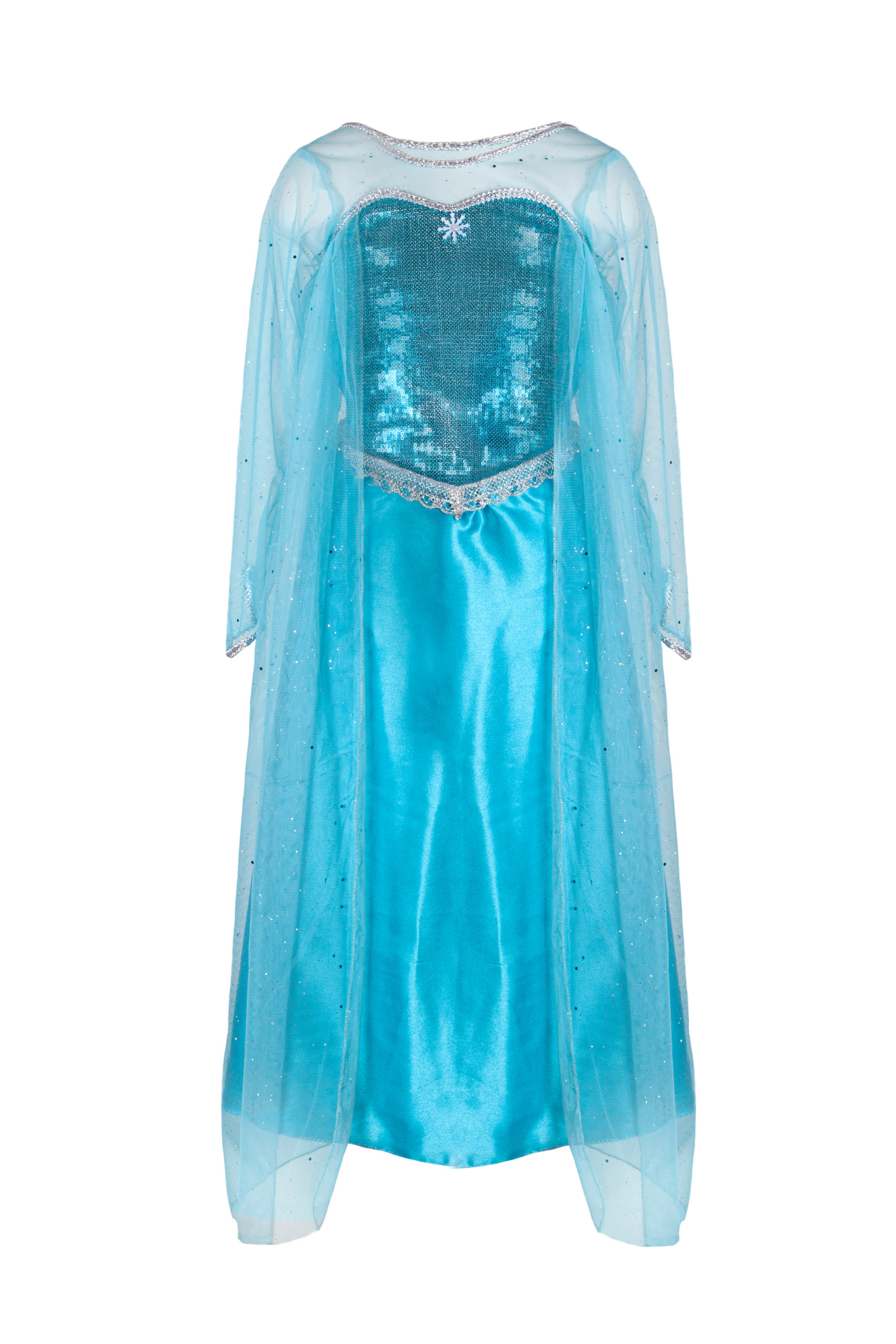 Ice Queen Dress with Cape Size 7-8