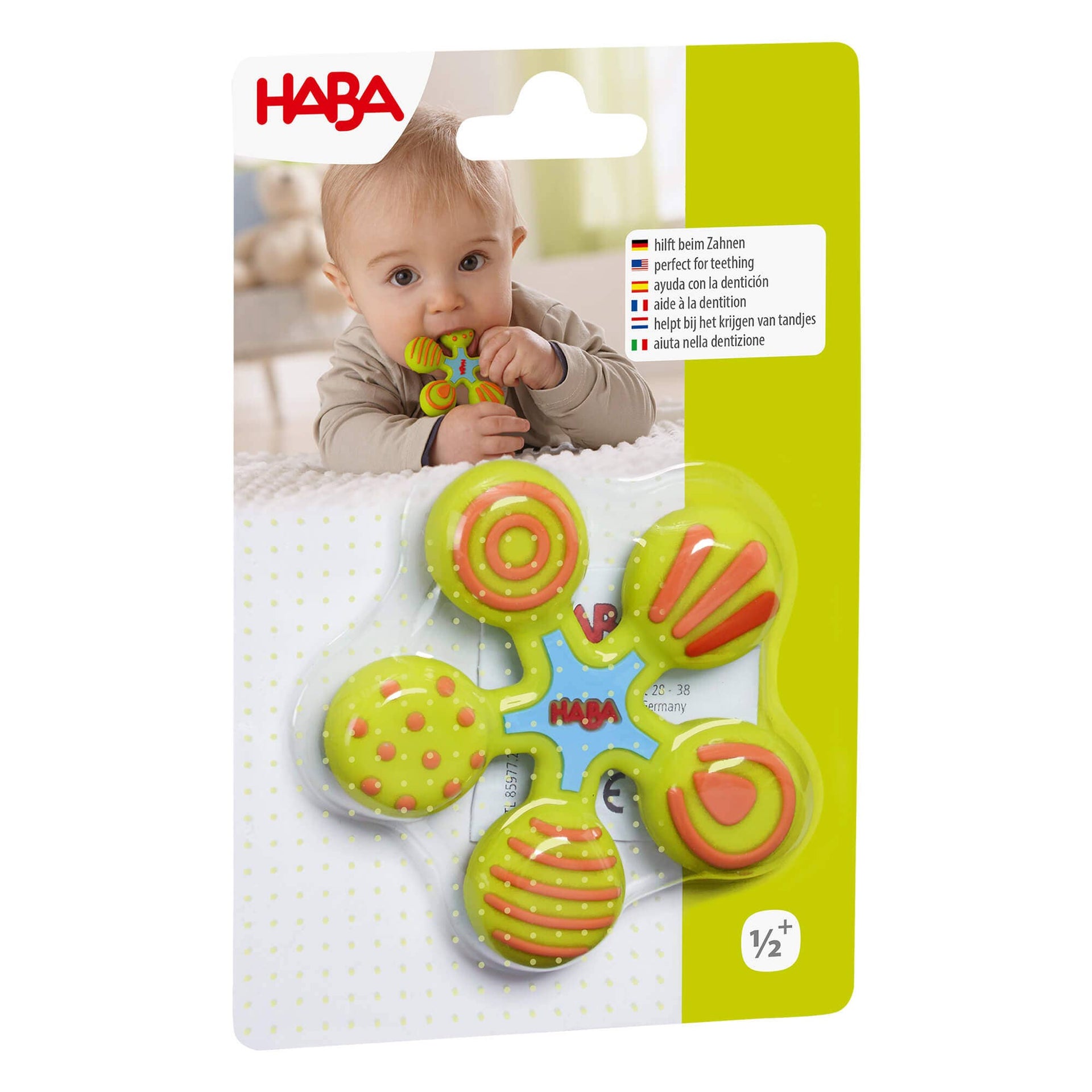 Star Silicone Clutching Teether