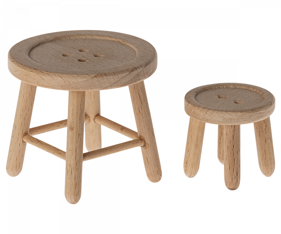 TABLE AND STOOL SET, MOUSE