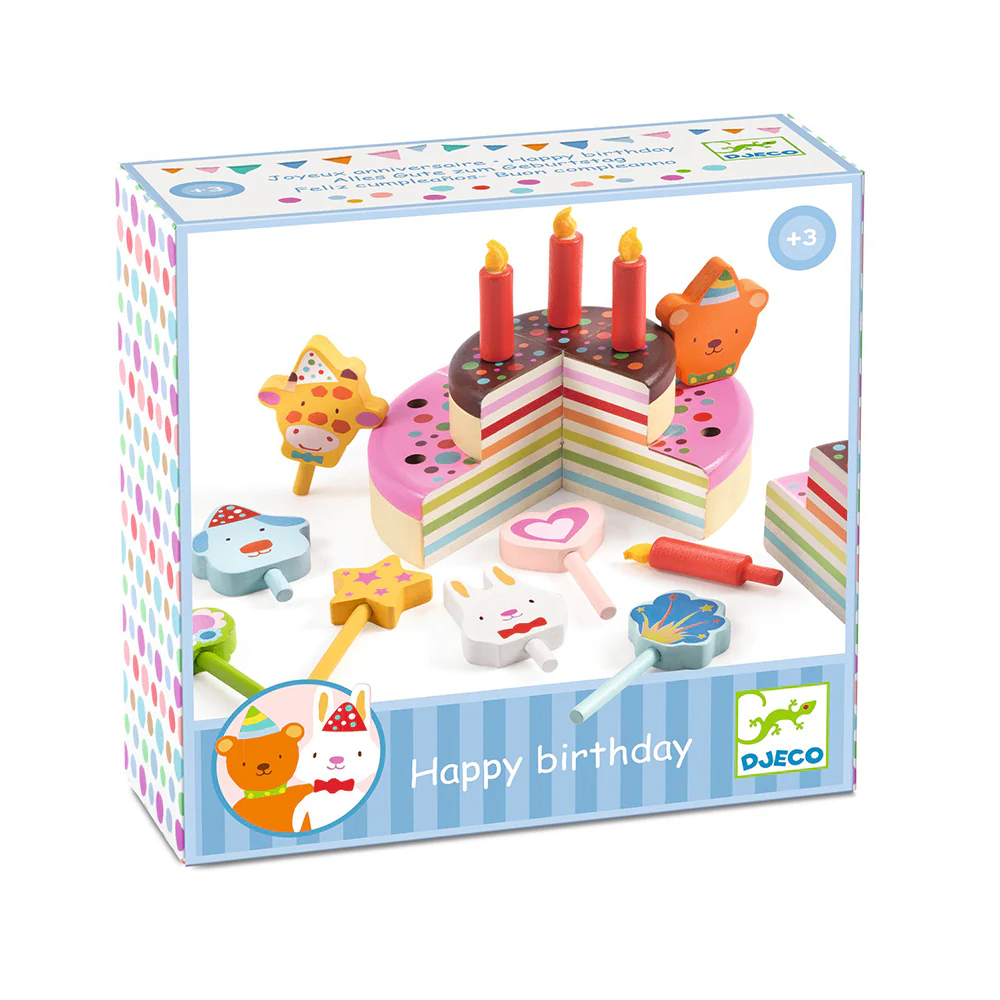 DJECO ROLE PLAY HAPPY BIRTHDAY