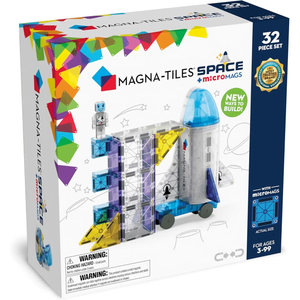 Magna-Tiles Space + MicroMAGS 32 Piece Set