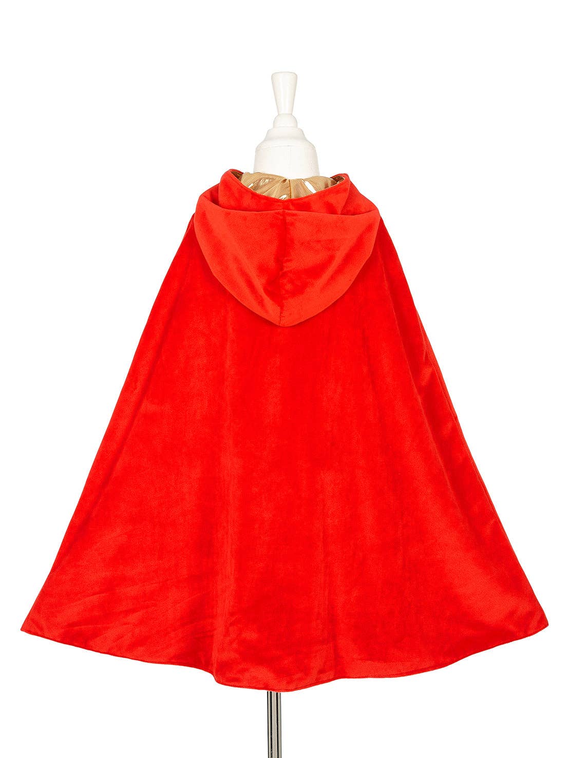 Princess-Red Costume Reversible Cape for Kids - Carnival & Festive Use - 4-7 yrs