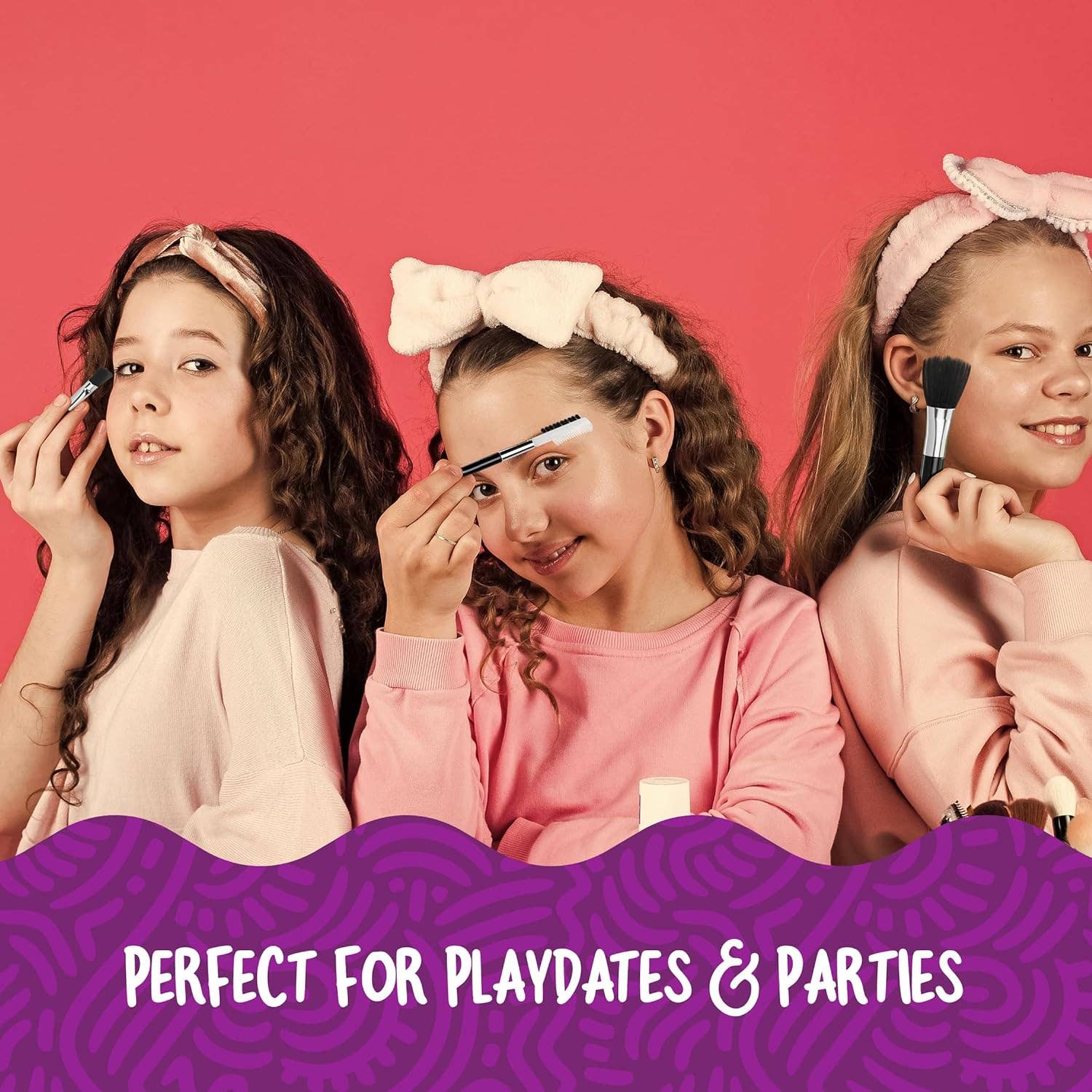 Makeup Set for Kids - Real Make Up Kit Safe for Little Girls
