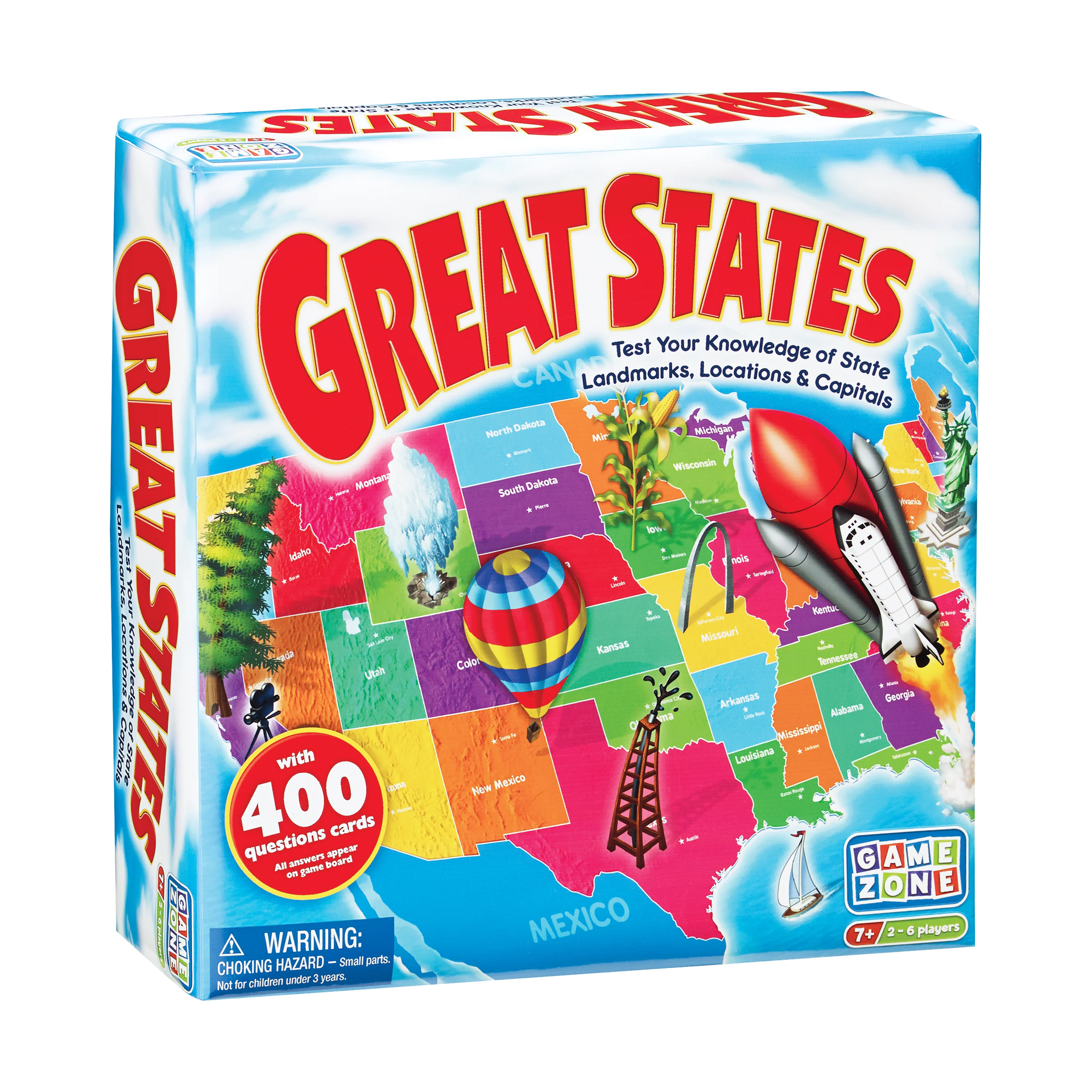 GREAT STATES BOARD GAME