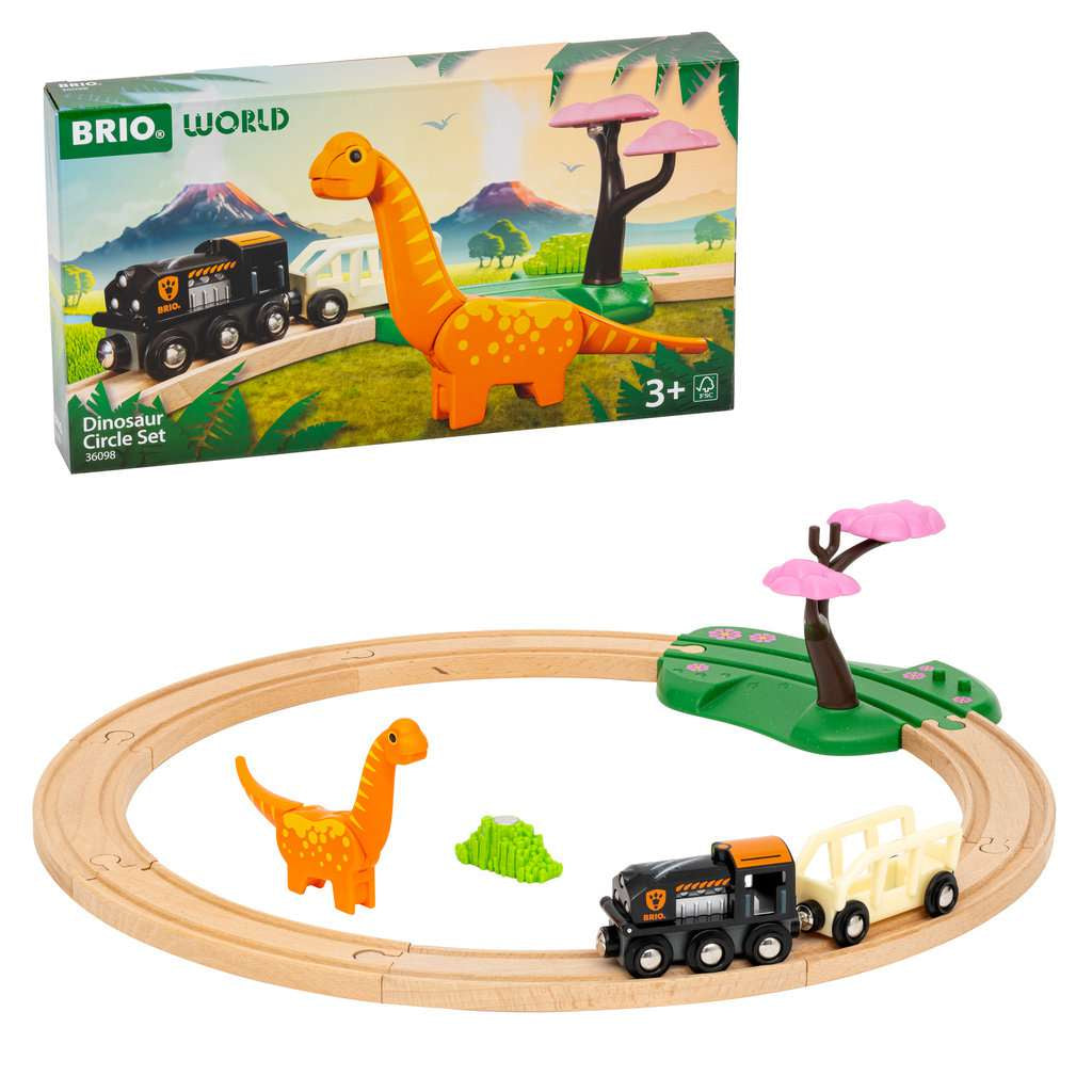 BRIO 36098 DINOSAUR CIRCLE SET