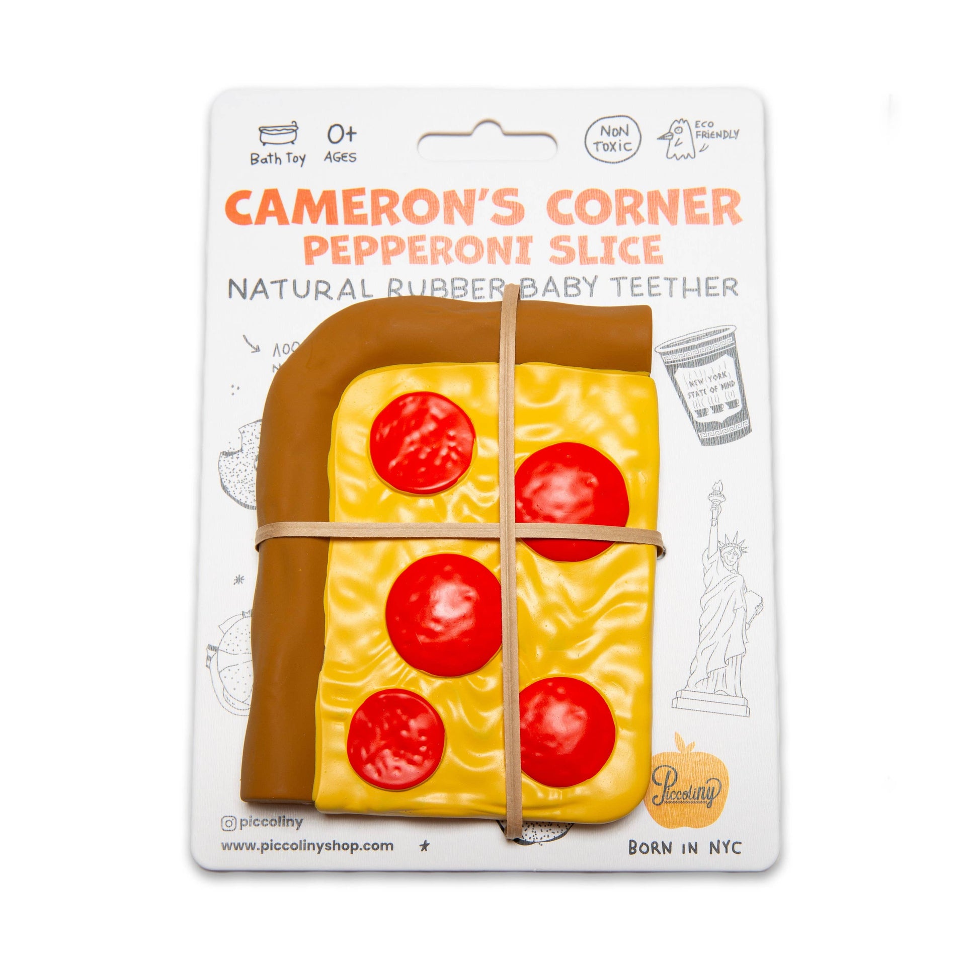 Cameron’s Corner Pepperoni Slice Teether