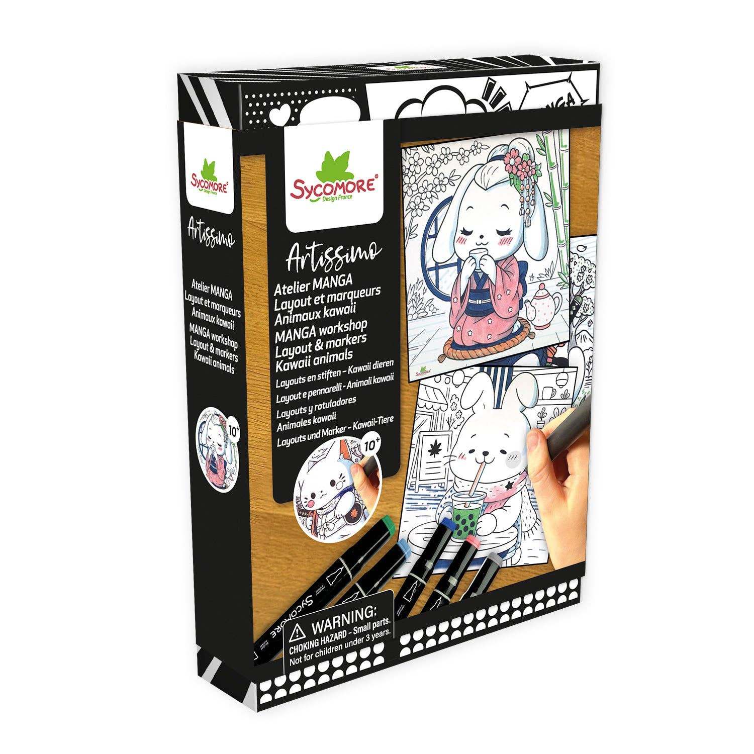 Artissimo -S Layout and markers Kawaii animals  - 10y+