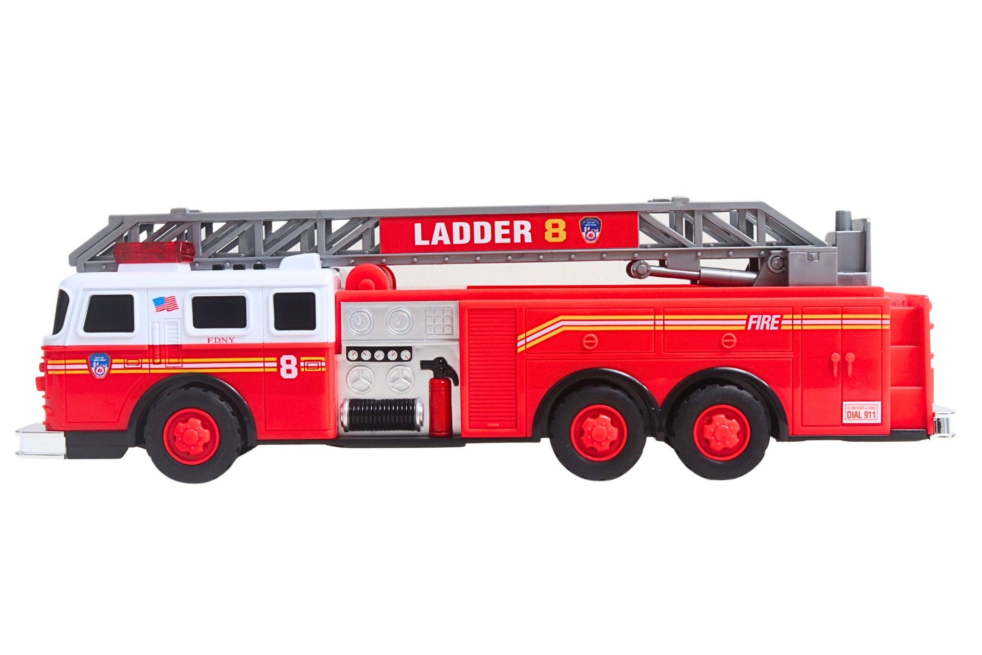 FDNY LADDER TRUCK W/LIGHTS & SOUND
