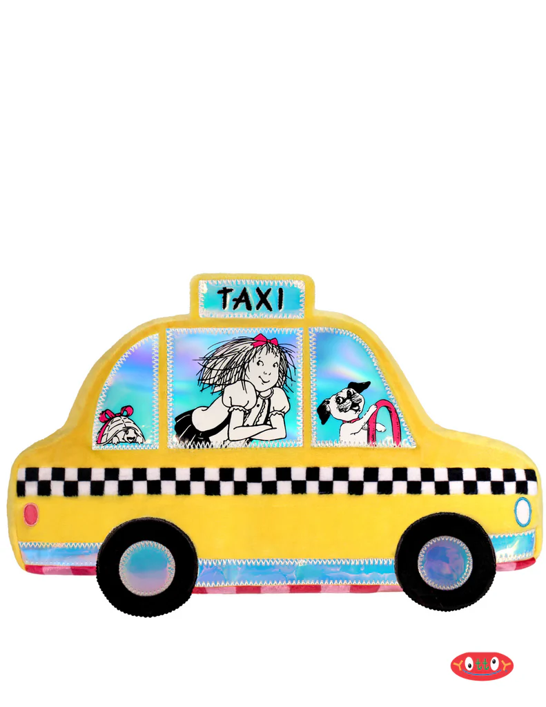 ELOISE TAXI PLUSH PILLOW